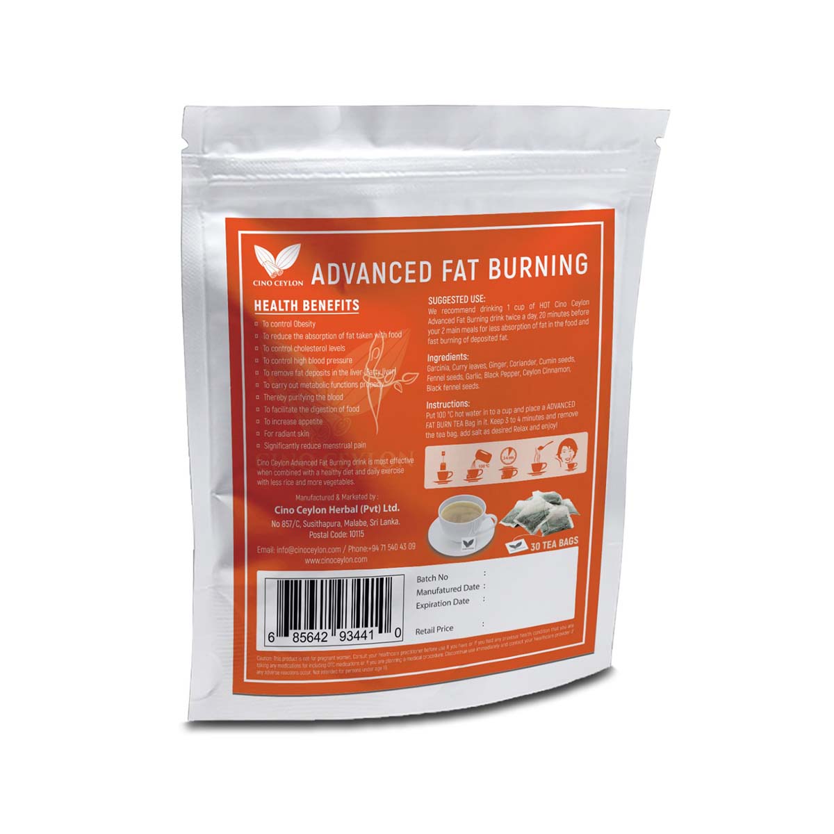 Advanced Fat Burning Tea