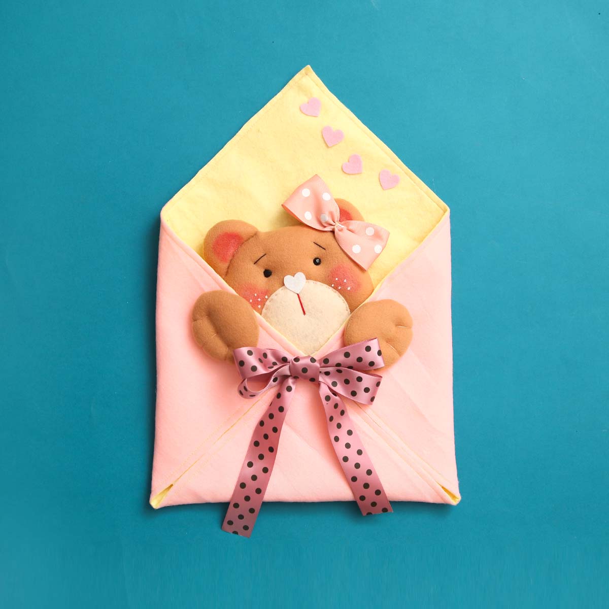 Pink Bear Wall Hanger