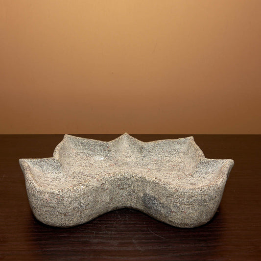 Five Point Stone Oil Lamp