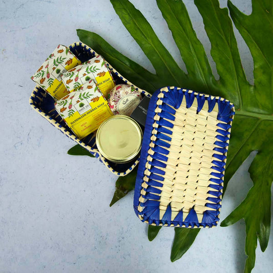 Aqua Palmyra Storage Box