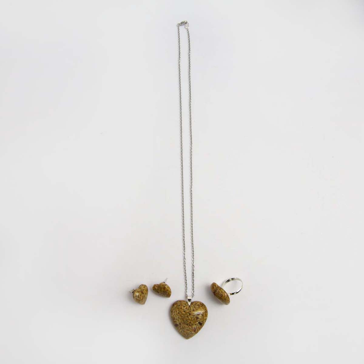 Canary Seed Jewellery Set