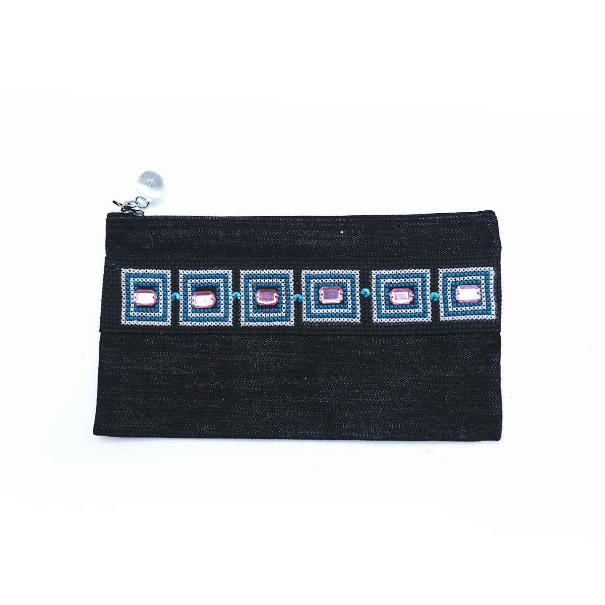 Denim Bling Pencil Case
