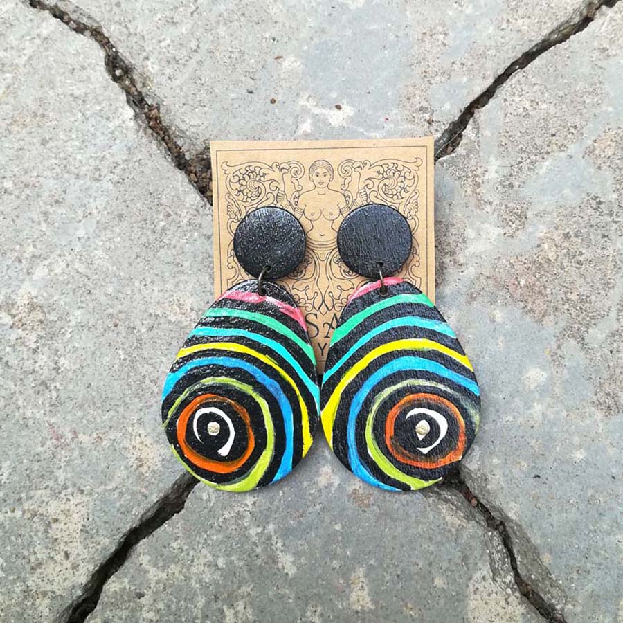 See All Paper Earrings