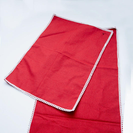 Red Table Runner and Placemat