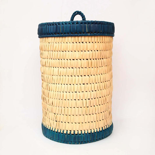 Blue Laundry Basket