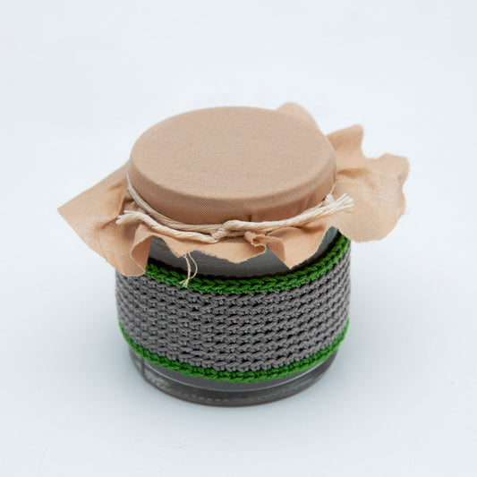 Lemon Crochet Candle