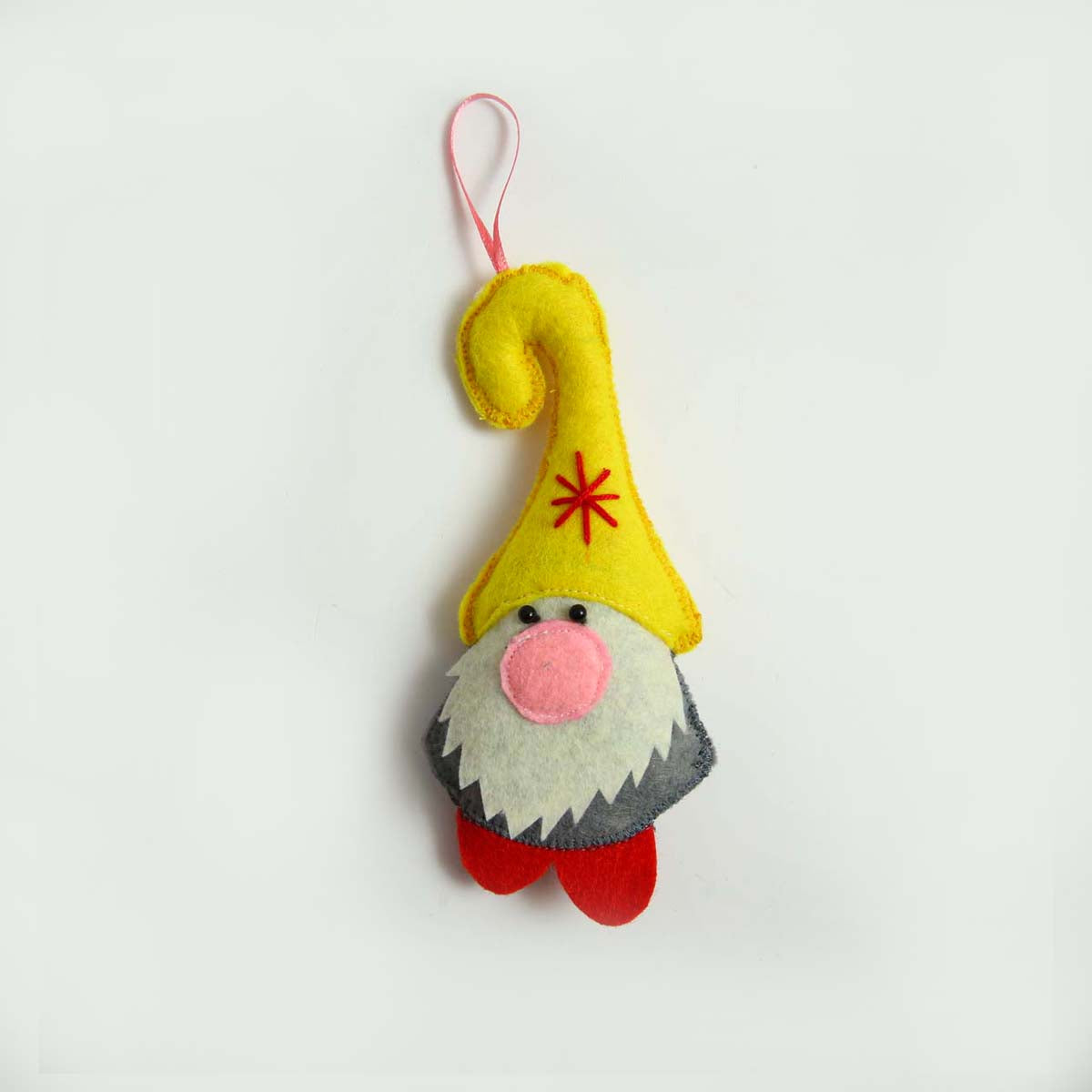 Yellow Gnome Ornament