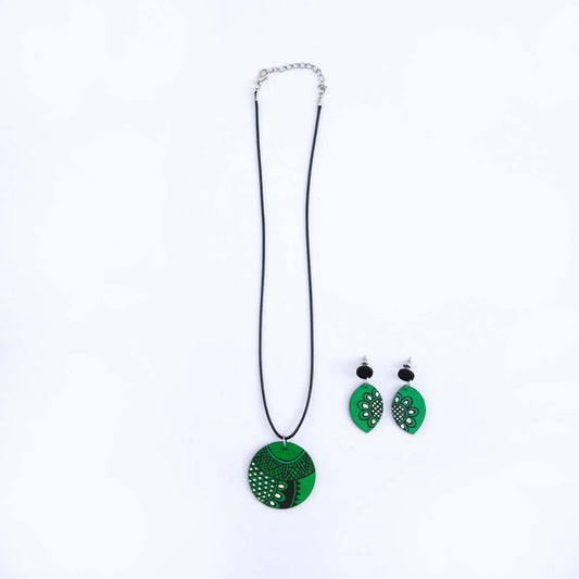 Greenery Jewellery Set