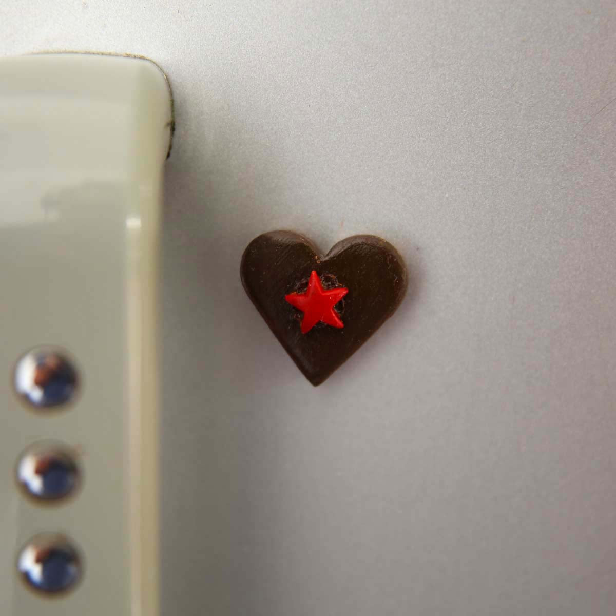 Choco Heart Fridge Magnet