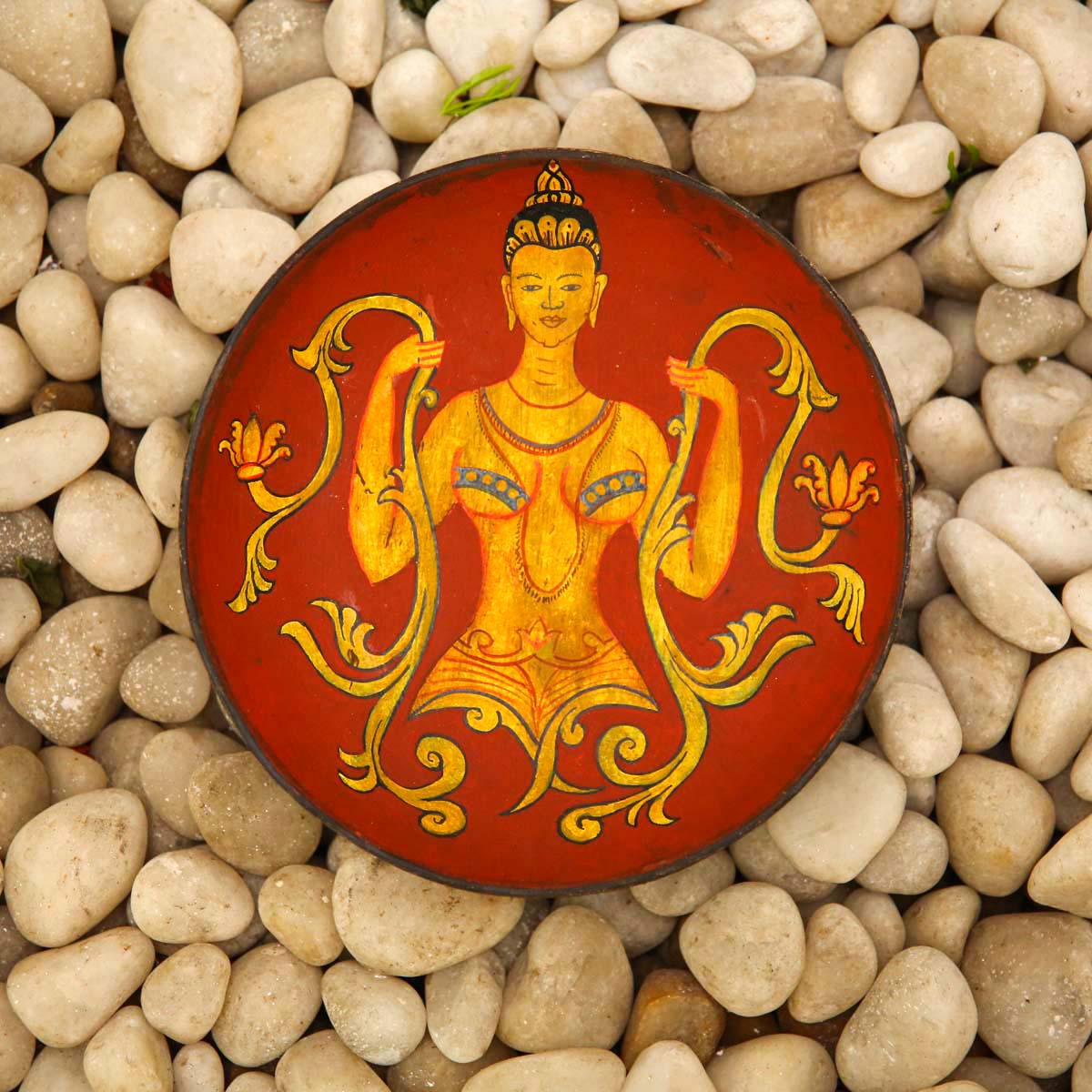 Warrior Decorative Wooden Plate