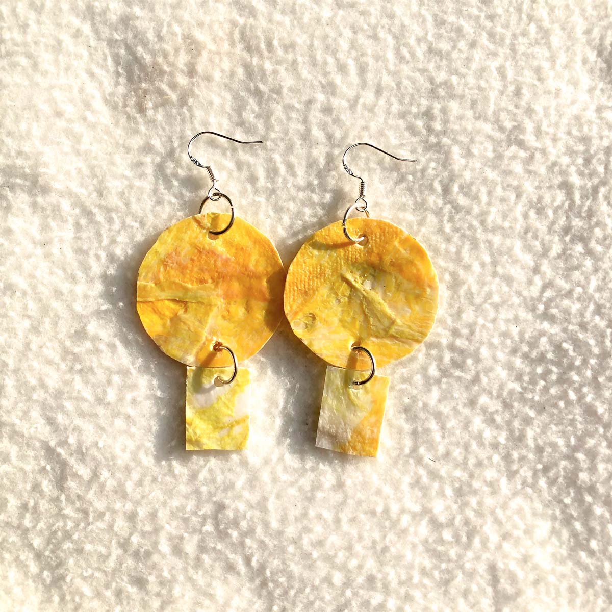 Sunset Upcycled Earrings