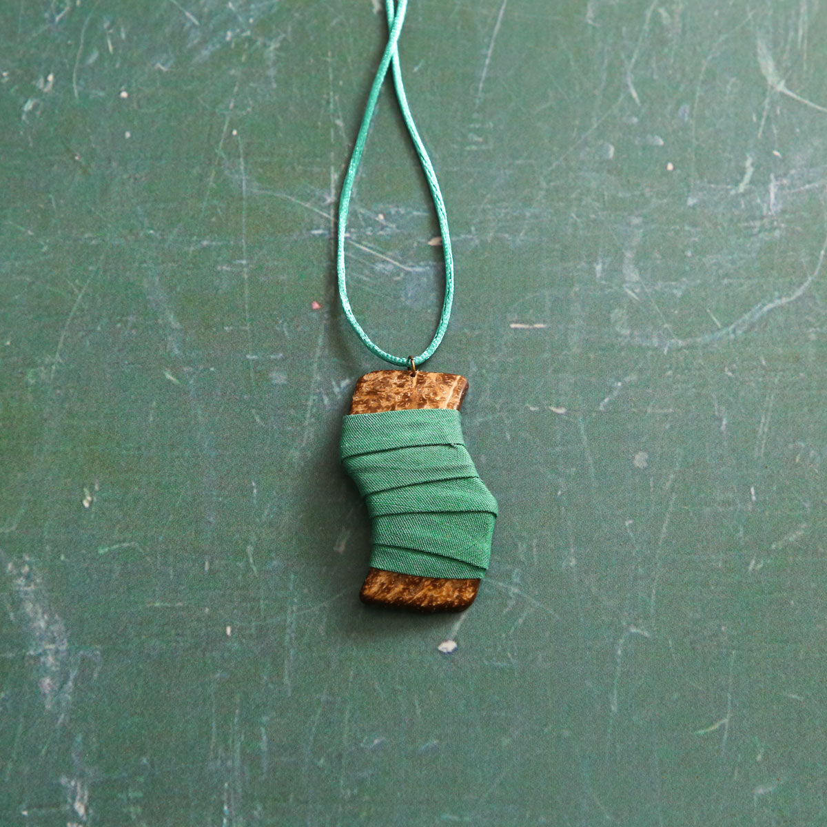 Sage Wrap Necklace