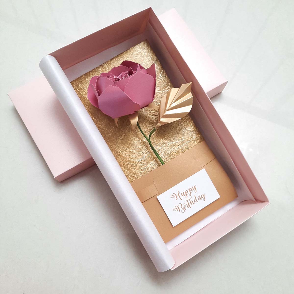 Juliet Rose 'Happy Birthday' Gift Box