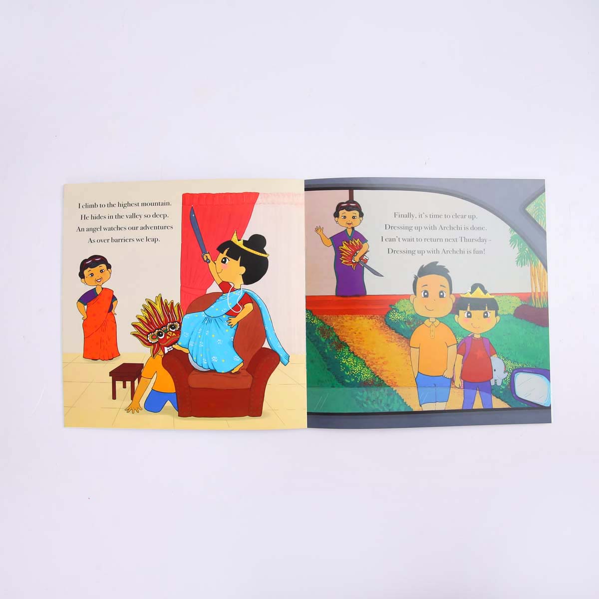Dressing Up With Archchi Kid's Book