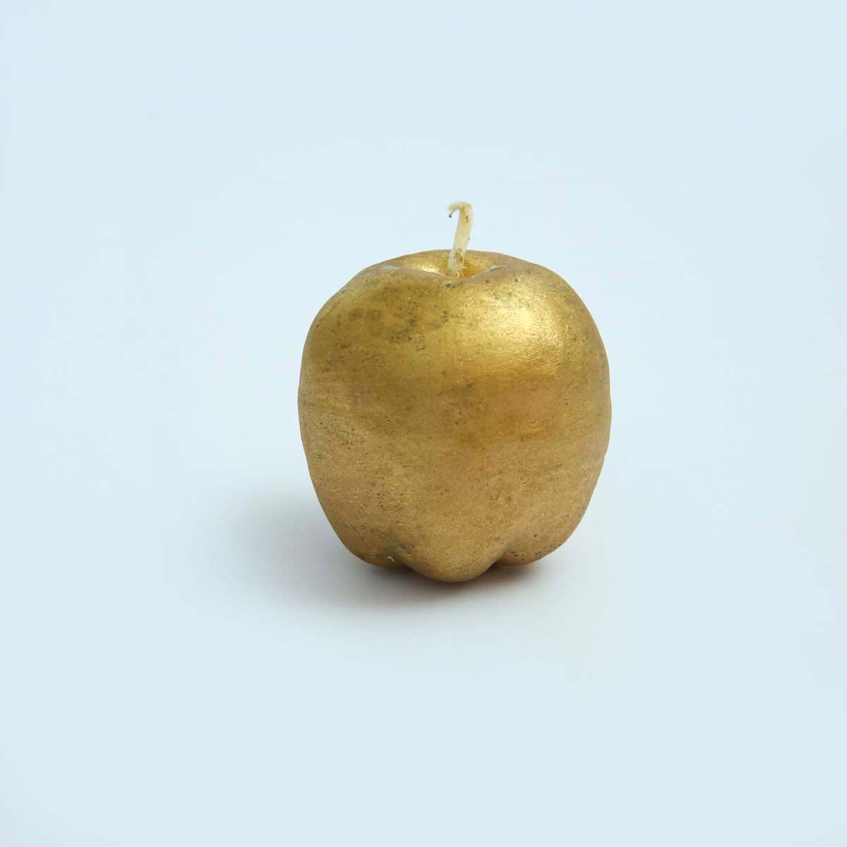 Gold Apple a Day Candle