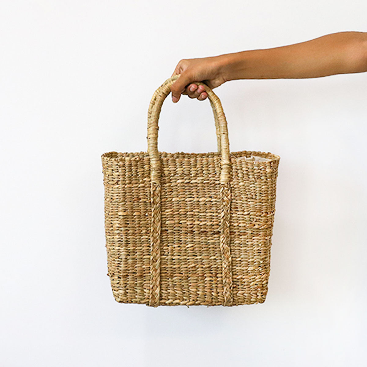 Coastal Charm Reed Bag