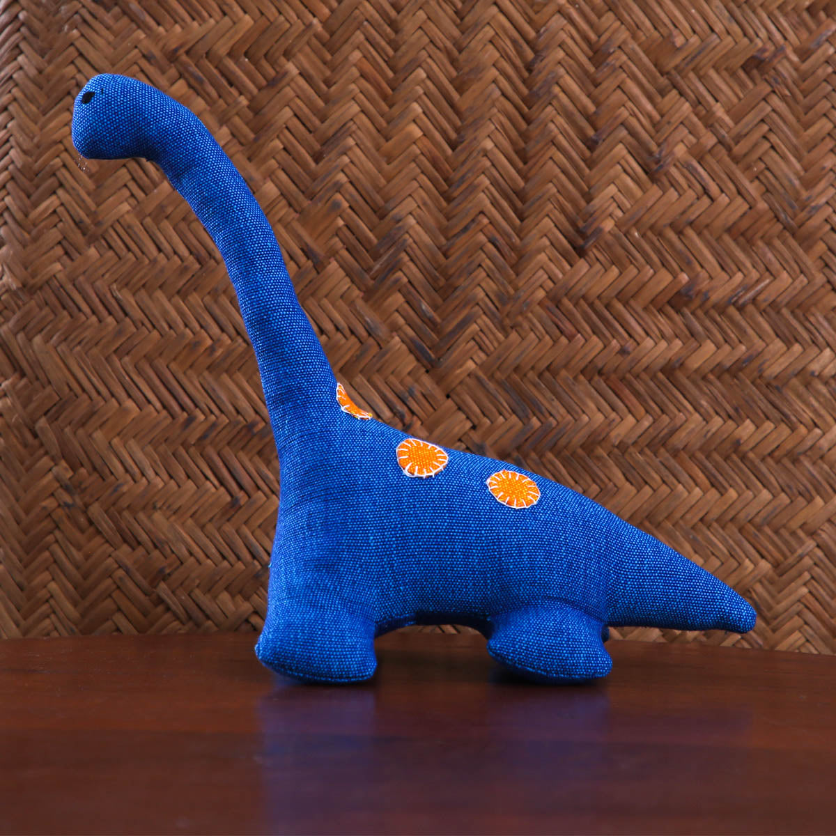 Brachiosaurus Blue Soft Toy