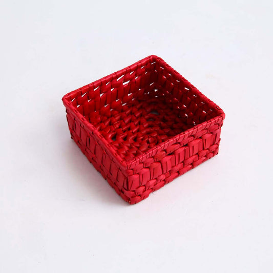 Red Palmyra Trinket Dish