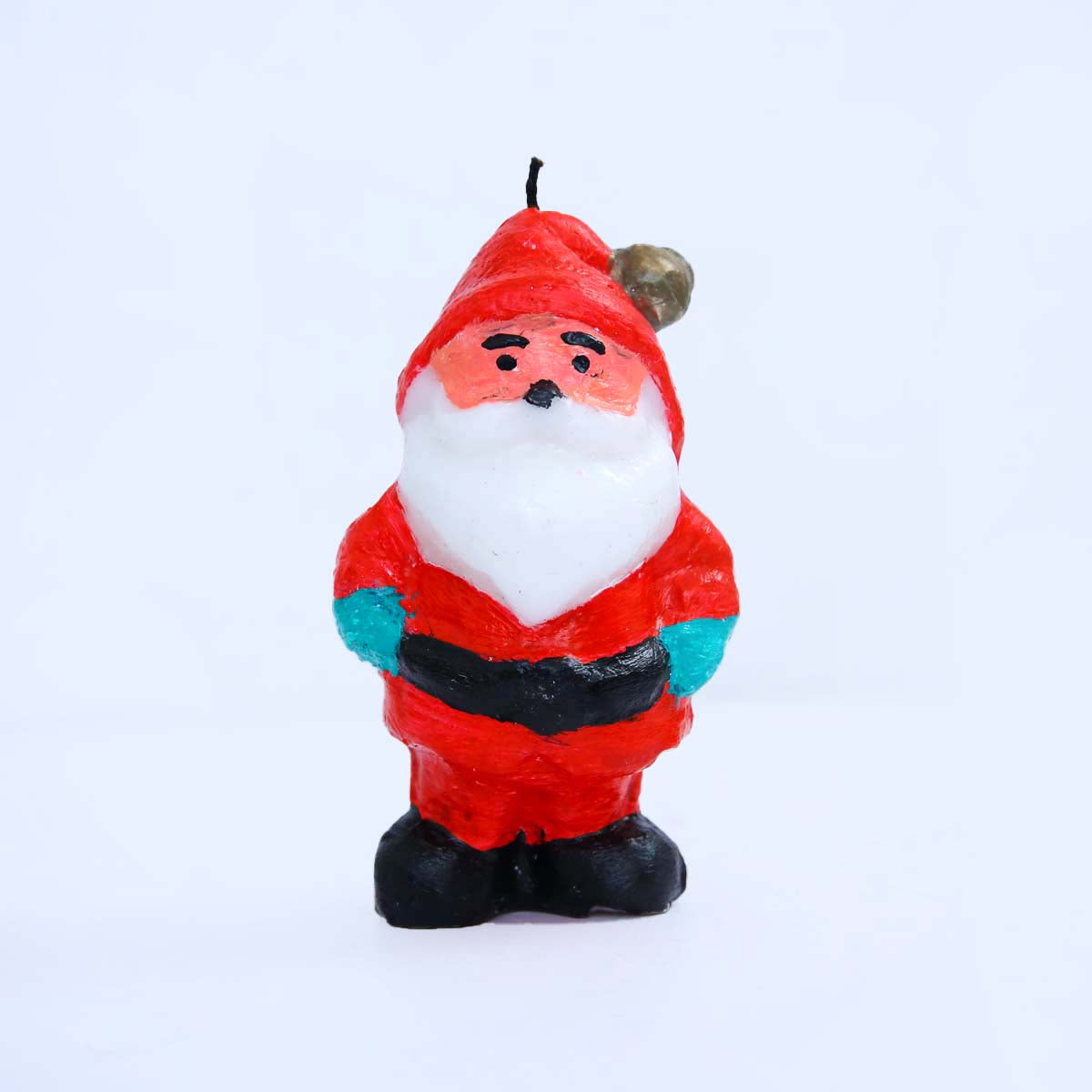 Jolly Santa Candle
