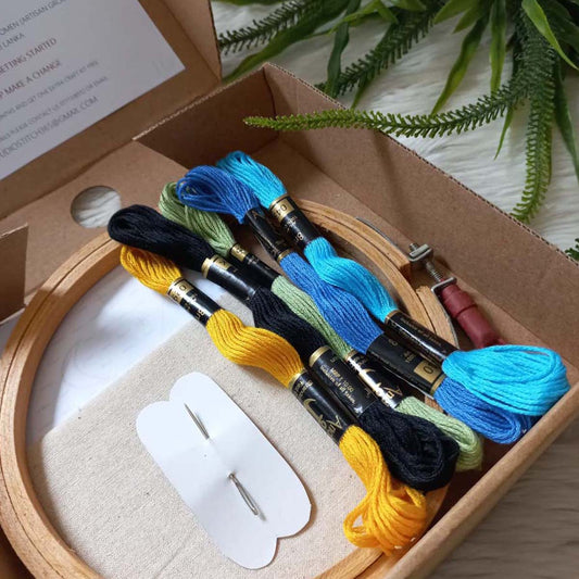 Mountains Embroidery Kit