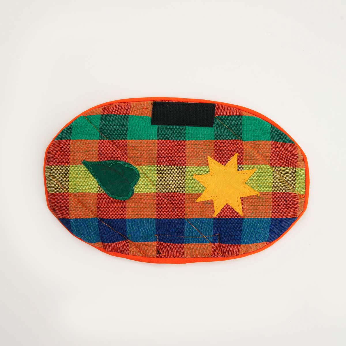 Orange Handloom Avurudu Pot Holder