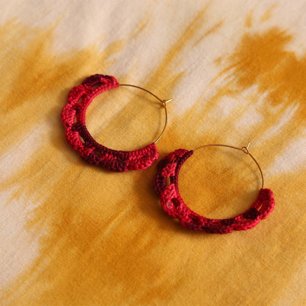 Firefly Crochet Earrings