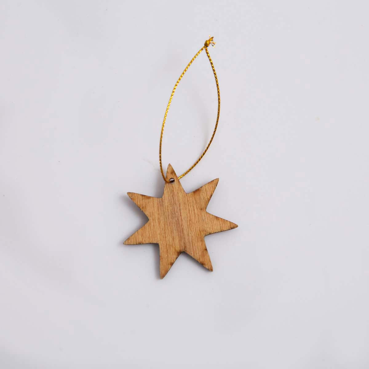 Star Bright Wooden Ornament