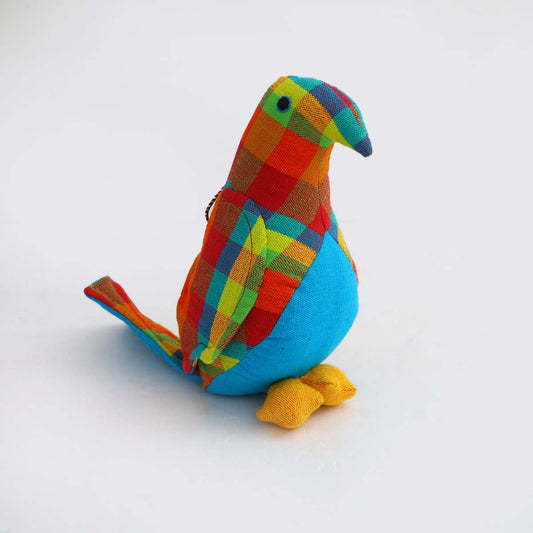 Blue Parrot Handloom Soft Toy