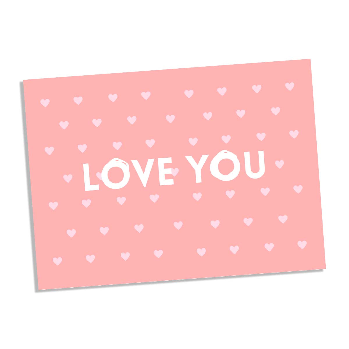 Love you pink Card