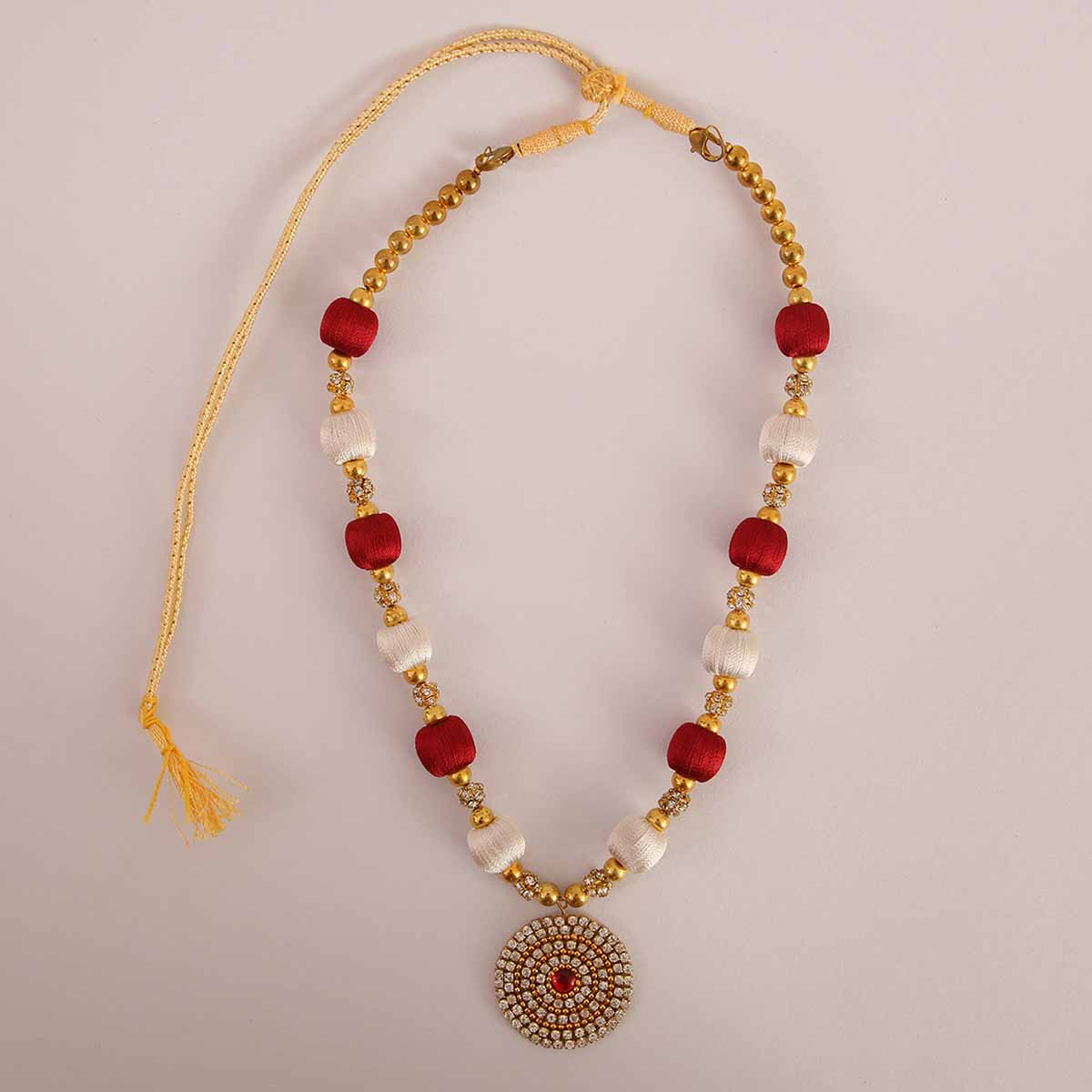 Roses and Ivory Necklace