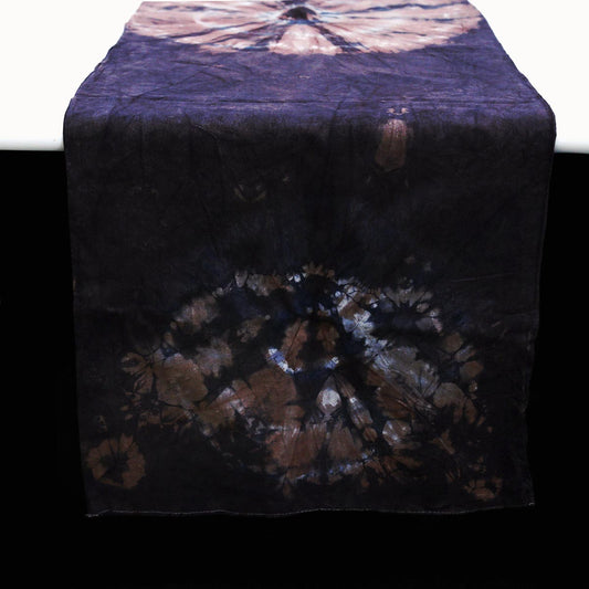 Purple Haze Tie-Dye Table Runner