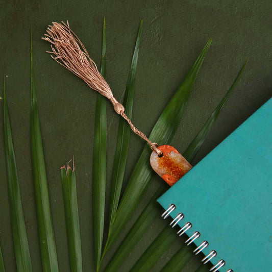 Pink Paw Resin Bookmark