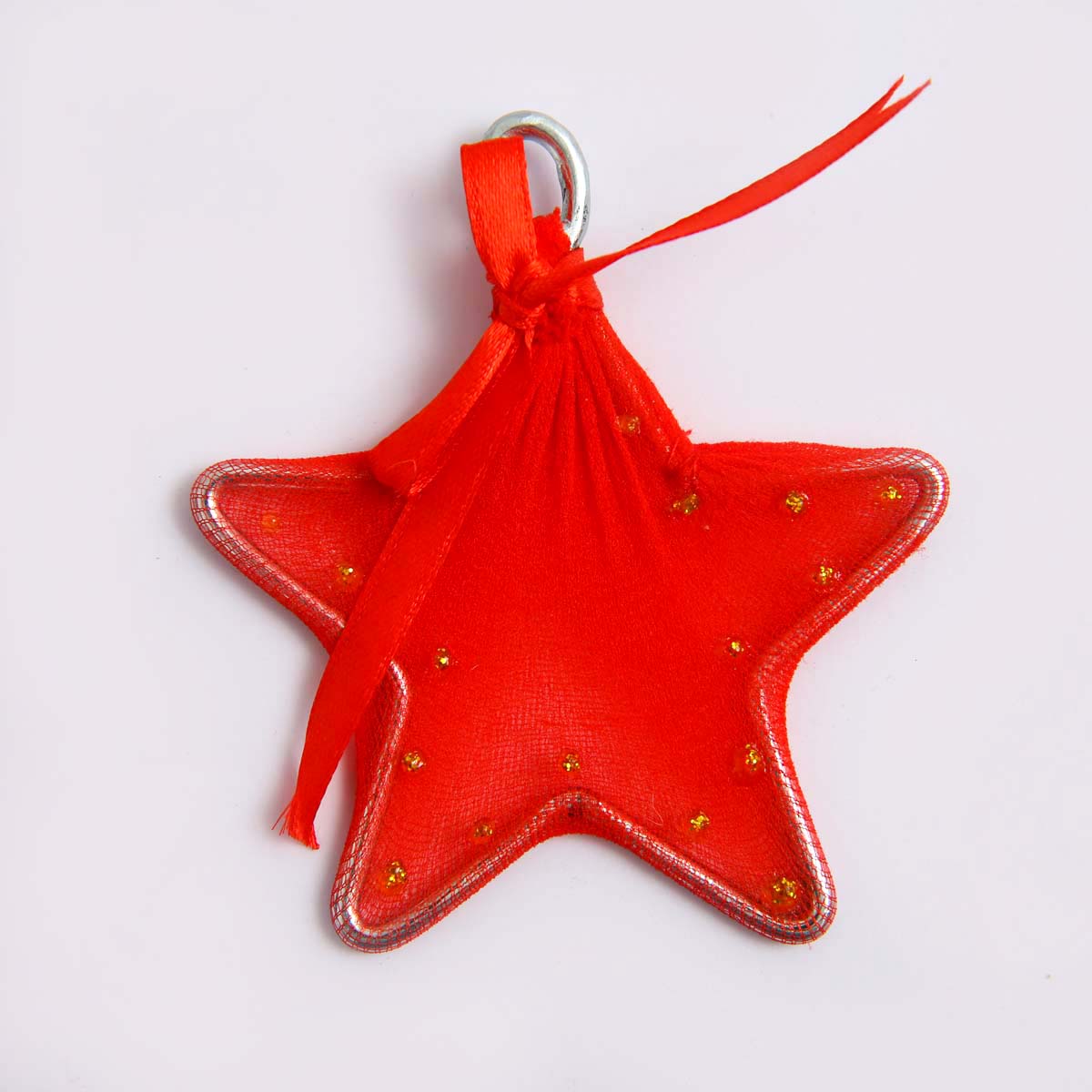 Red Star Tree Ornament