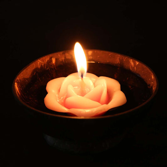 Rose Candle
