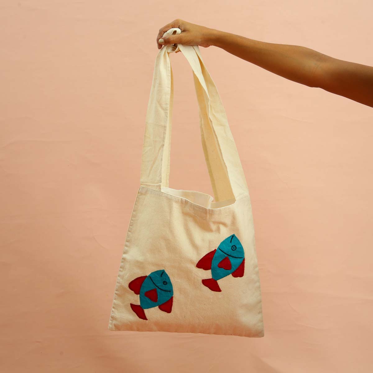 Fish Duo Burma Tote