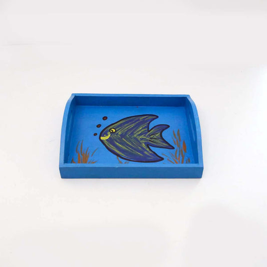 Angel Fish Wooden Tray