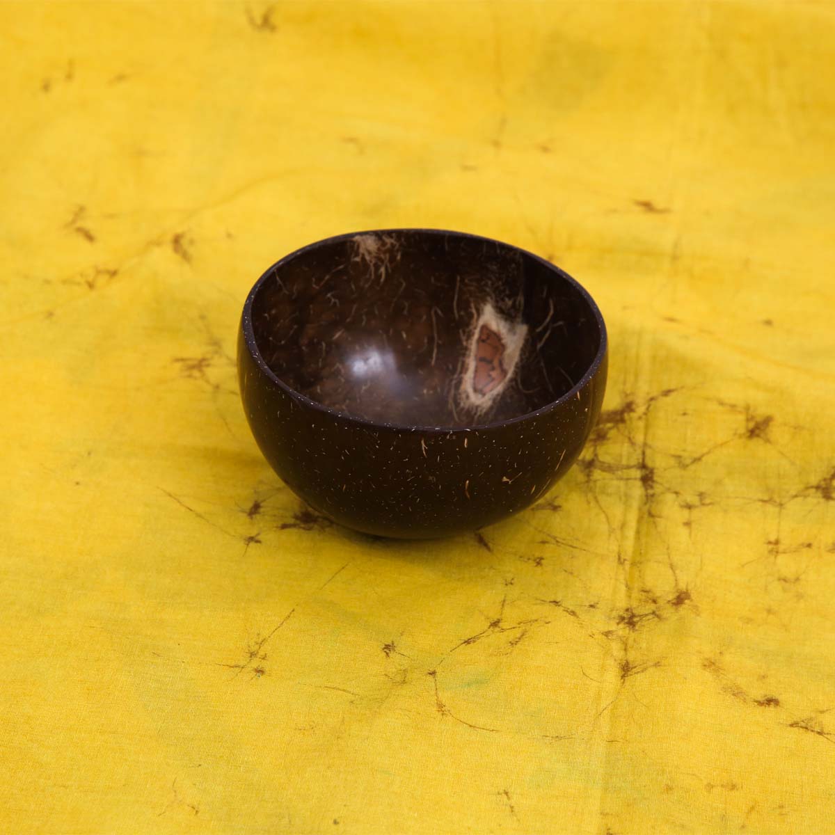 Coconut Shell Dessert Bowl & Spoon