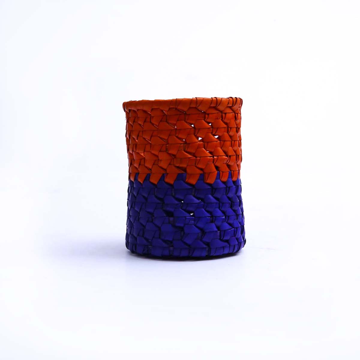 Two Toned Palmyra Pen Holder