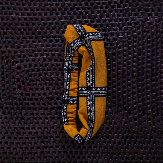 Mustard Block Headband