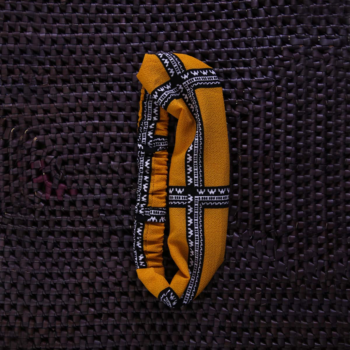 Mustard Block Headband