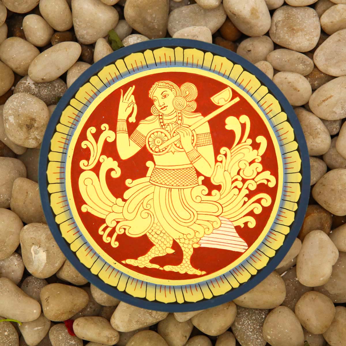 Warrior Decorative Wooden Plate