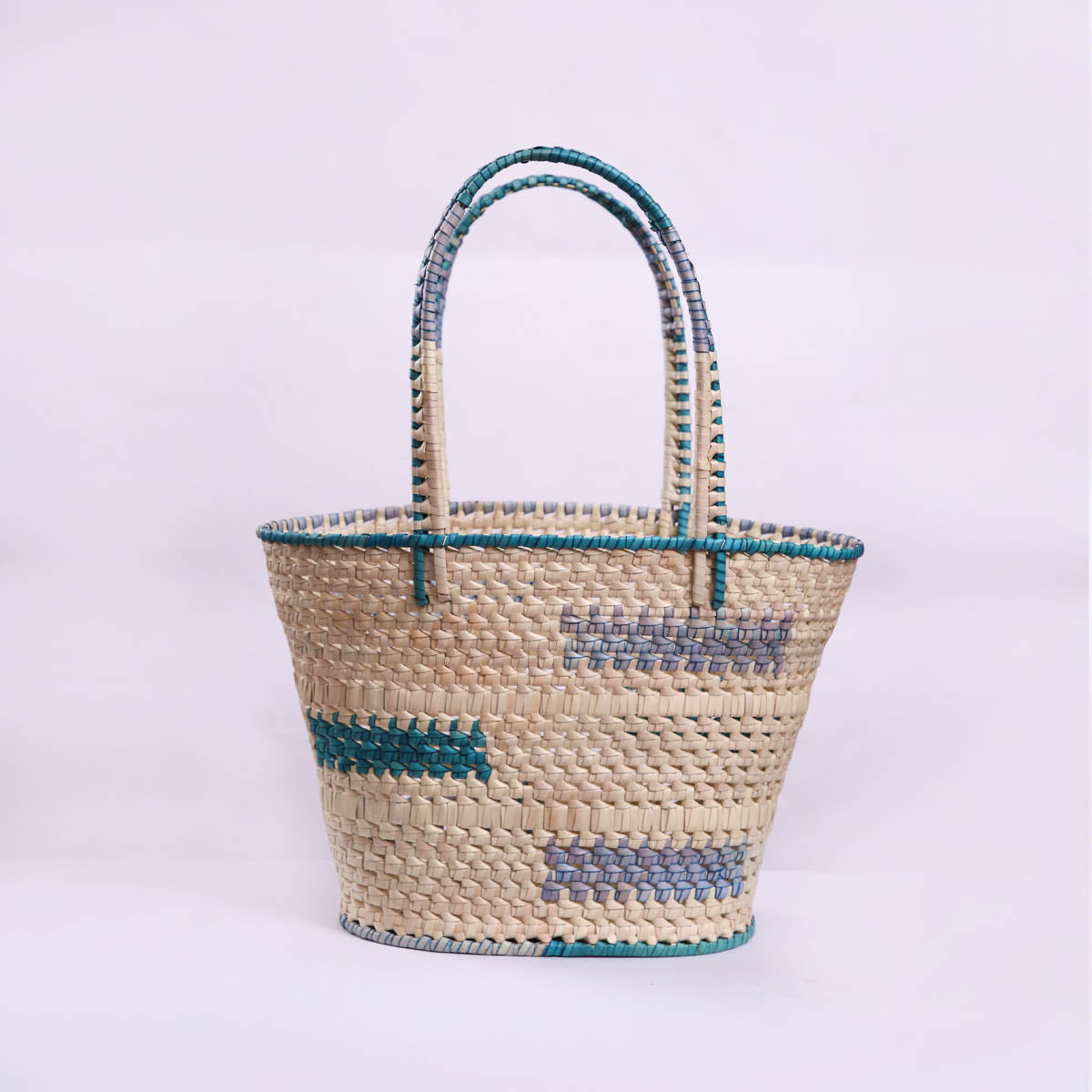 Ocean Waves Palmyra Basket