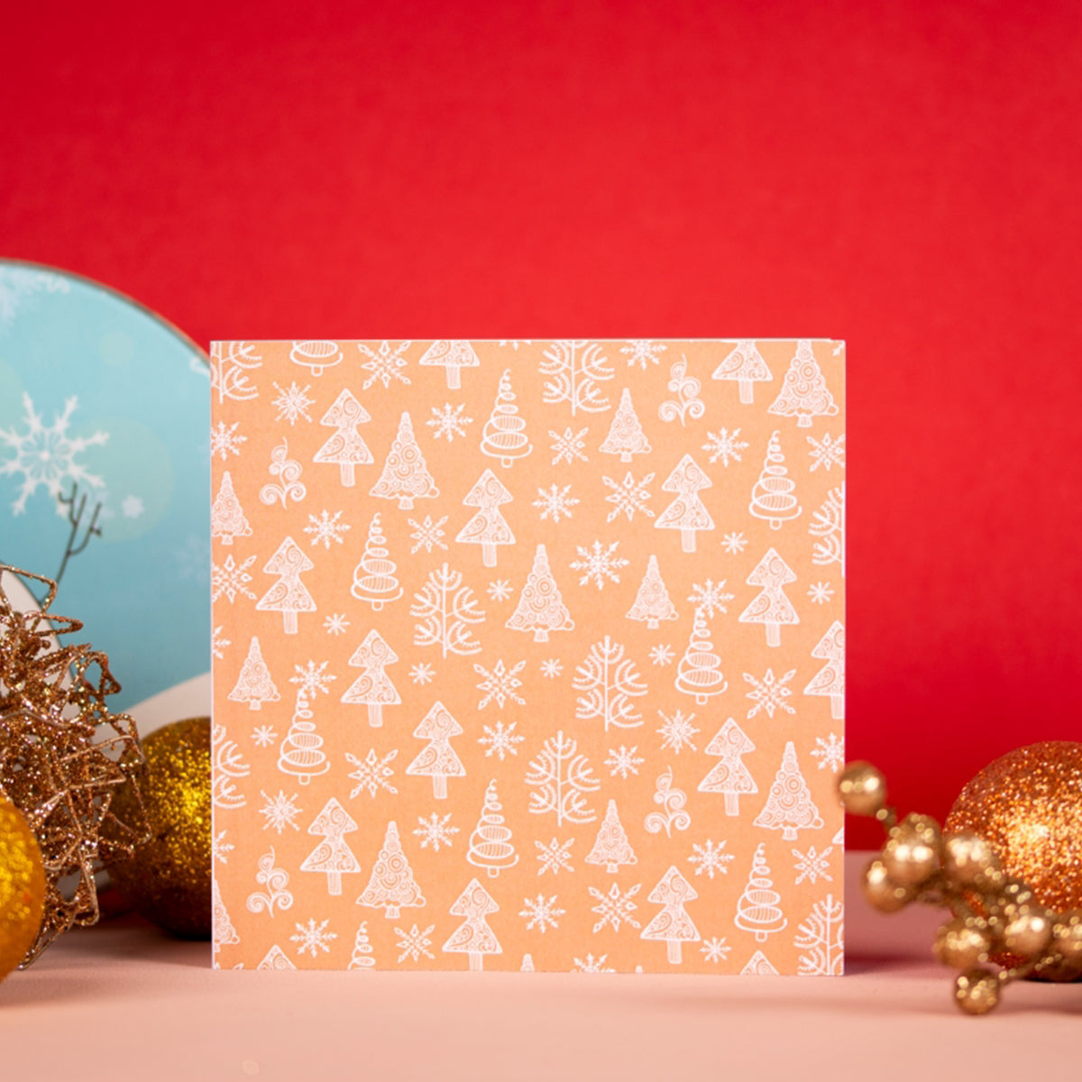 Bourbon Christmas Greeting Card