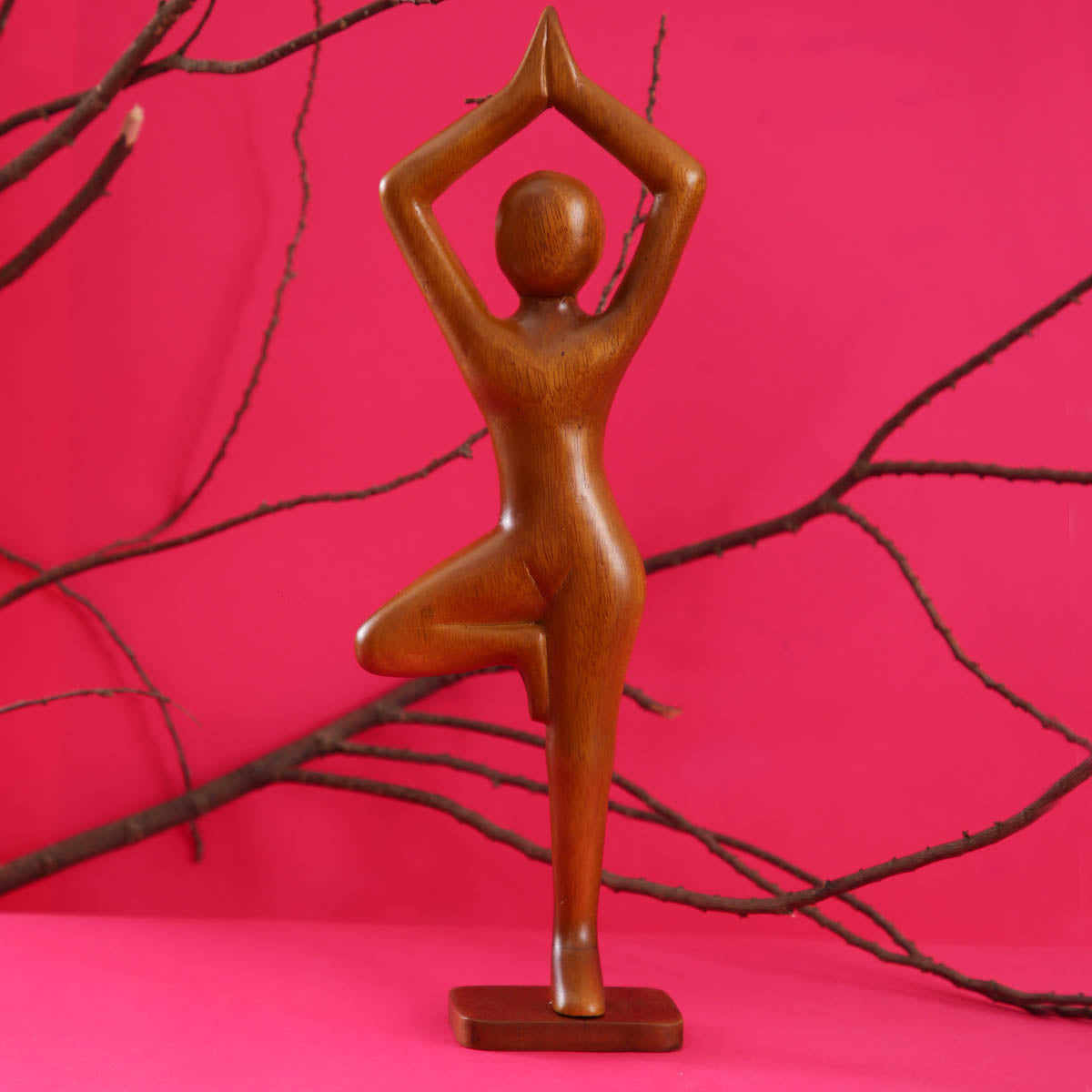 Zen Tree Pose Carving