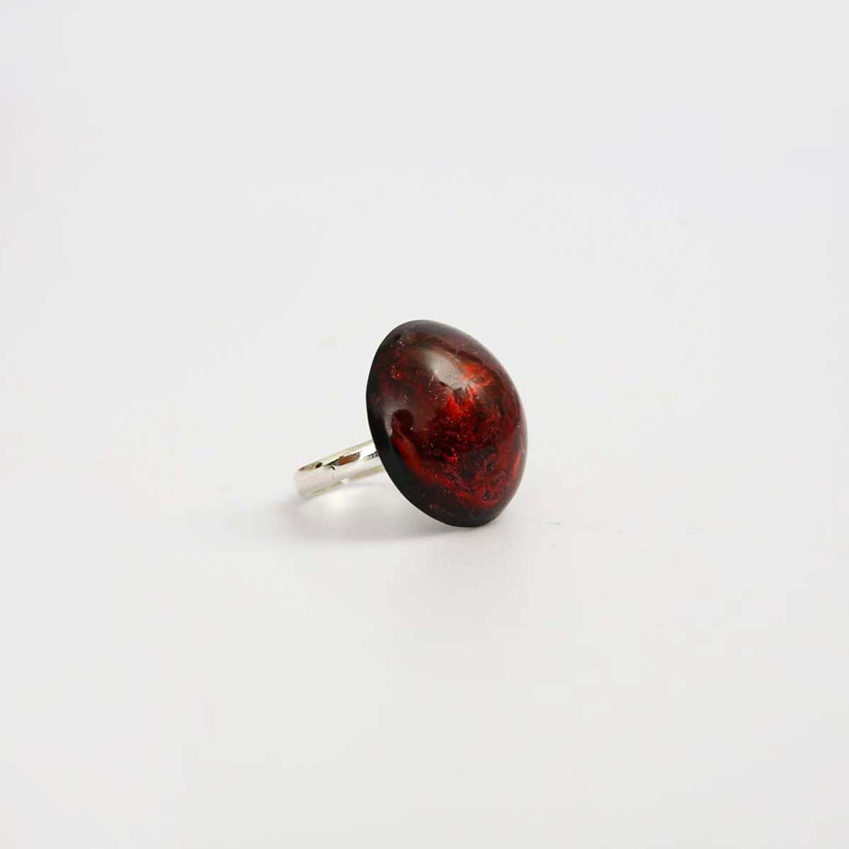 Garnet Galaxy Ring