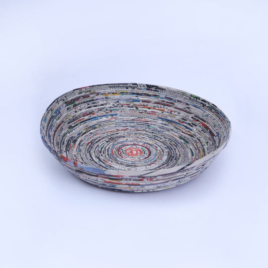 Natural Paper Bowl Set