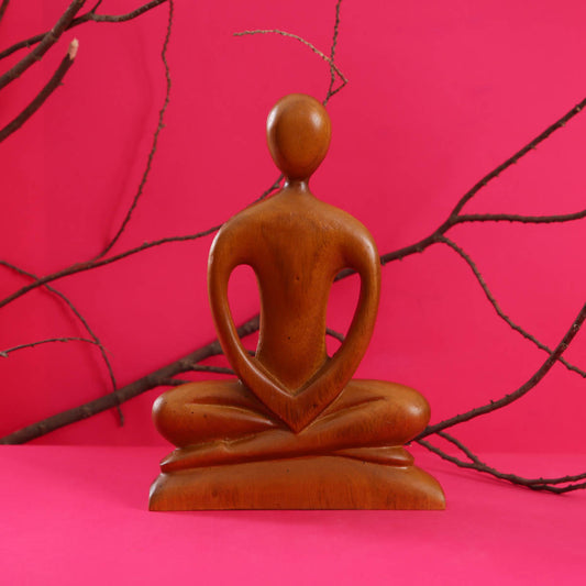 Lotus Pose Carving