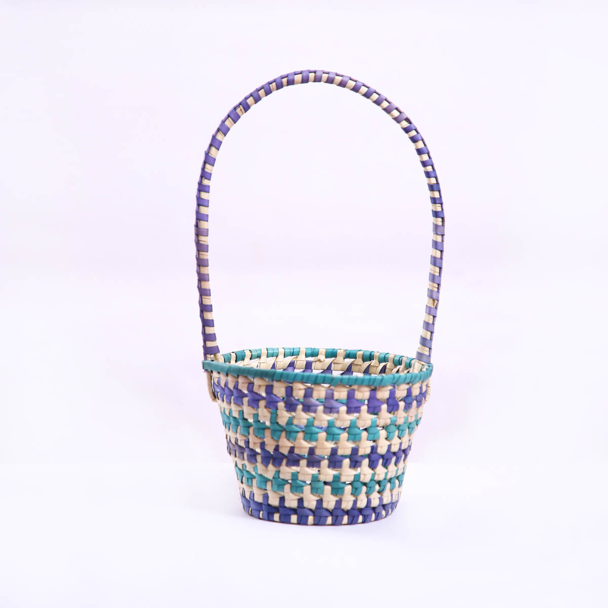 Turquoise & Blue Basket
