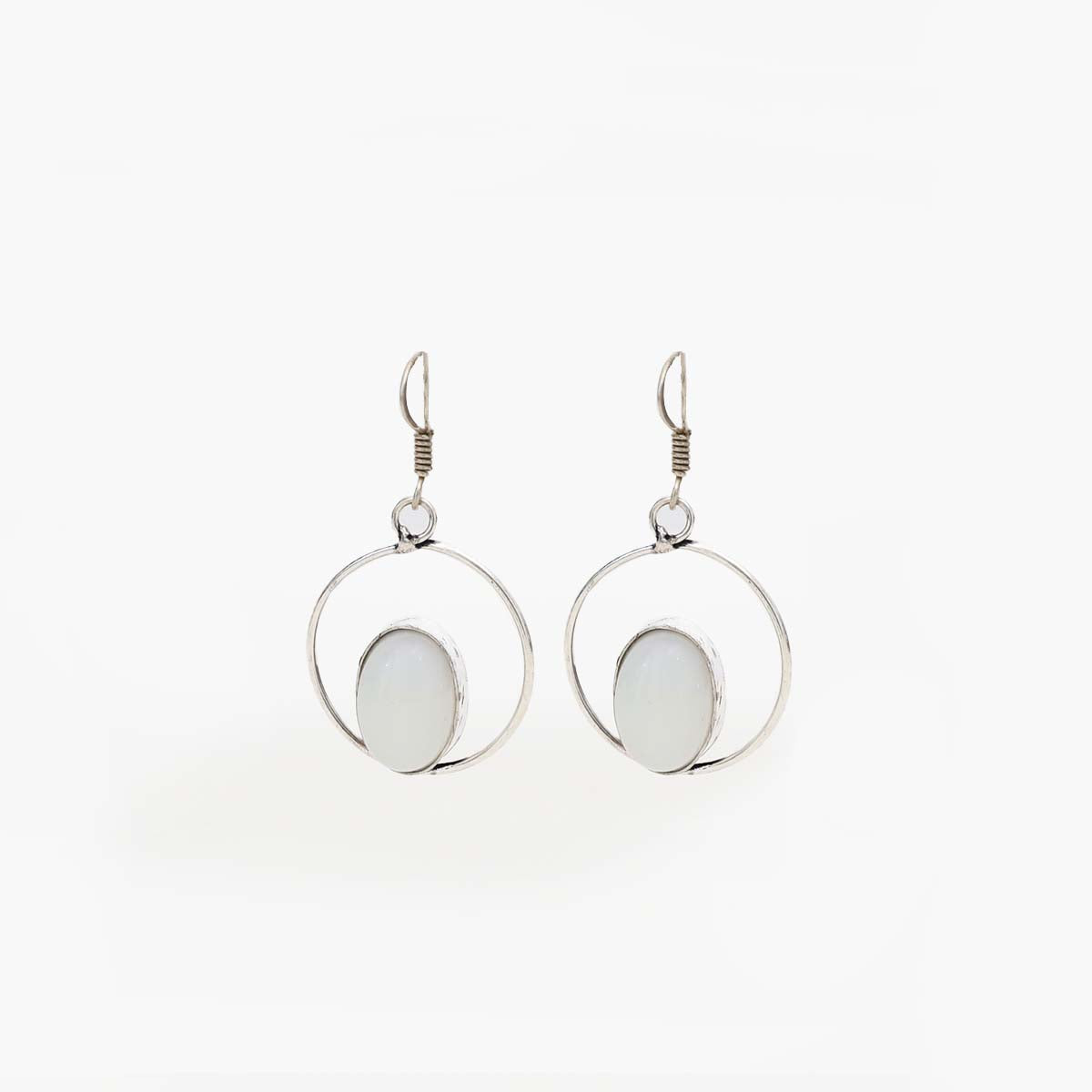Moonstone Drop Earrings
