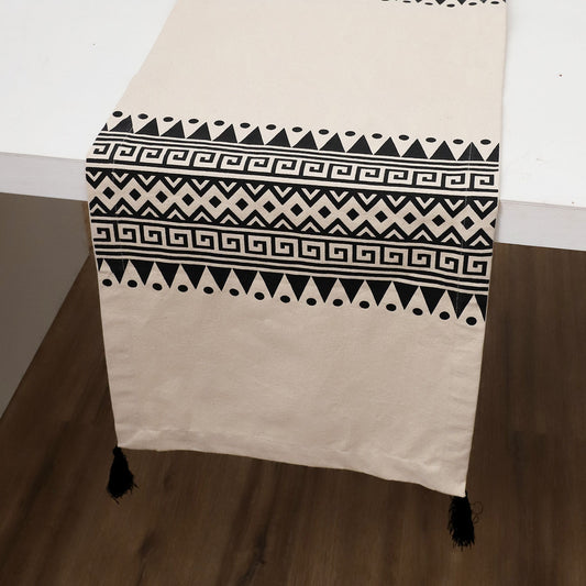 Monochrome Table Runner